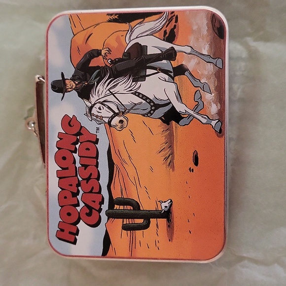 2000 Hallmark Hopalong Cassidy Lunchbox & Thermos Ornament Set - Picture 3 of 6
